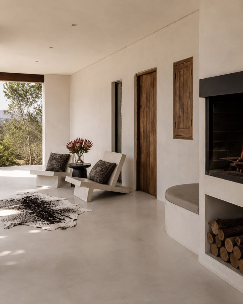 Concrete furniture antherian
